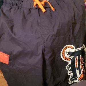 Mens Detroit tigers swimming trunks size small